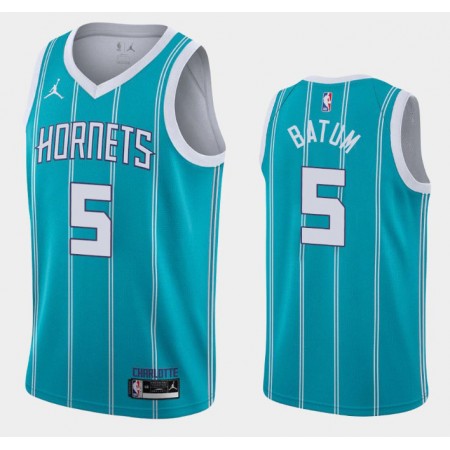 Maillot Basket Charlotte Hornets Nicolas Batum 5 2020-21 Jordan Brand Icon Edition Swingman - Homme